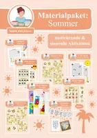 Vorschau - Arbeitsblätter - Wachsendes Materialpaket: Sommer & Sommerferien - Deckblatt
