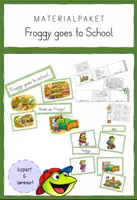 Vorschau - Arbeitsblätter - Materialpaket - Froggy goes to School - Deckblatt