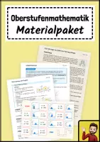 Vorschau - Stundenentwürfe - 💯 Mathematik der Oberstufe komplett erklärt – praxisnah & schülergerecht - Deckblatt