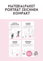 Vorschau - Arbeitsblätter - Materialpaket Porträt zeichnen - Kompakt - Deckblatt