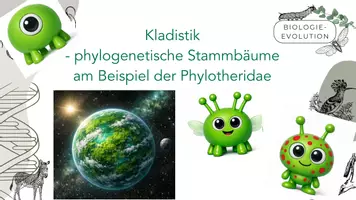 Vorschau - Stundenentwürfe - Materialpaket Stammbäume Evolution - Deckblatt