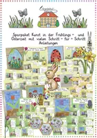 Vorschau - Arbeitsblätter - Frühling & Ostern: XXL Sparpaket (Kunstprojekte) - Kunst - Kl. 1-4 - Deckblatt