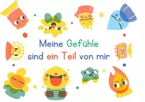 Vorschau - Stundenentwürfe - Gefühle verstehen – komplette Unterrichtseinheit Grundschule | Arbeitsblätter, Tagebuch & Karten, Theaterstück | Sozialkompetenz | fix & fertig - Deckblatt