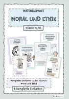 Vorschau - Stundenentwürfe - Materialpaket - Moral und Ethik - Deckblatt