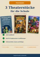Vorschau - Anderer Materialtyp - Materialpaket - 3 Animationsfilme als Theaterstück - Deckblatt