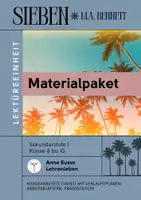 Vorschau - Stundenentwürfe - Materialpaket Bennett: Sieben. Spiel ohne Leben - Deckblatt