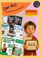 Vorschau - Stationenlernen - AcI (Accusativus cum infinitivo) - Materialpaket - Deckblatt