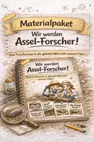 Vorschau - Stundenentwürfe - Wir werden Assel - Forscher (Materialpaket) - Deckblatt