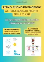anteprima - Flashcard - Ritmo, Suono ed Emozioni – Due giochi musicali per ascolto, espressione e creatività - Pagina di copertina