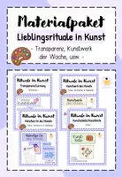 Vorschau - Arbeitsblätter - Materialpaket: Rituale in Kunst (Klasse 1 bis 6) - Deckblatt