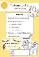 Vorschau - Stundenentwürfe - Materialpaket Löwenklasse - Deckblatt
