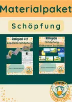 Vorschau - Arbeitsblätter - Materialpaket Schöpfung - Deckblatt