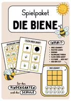 Vorschau - Spiele - Spielpaket | die Biene | spielerisch lernen - Deckblatt