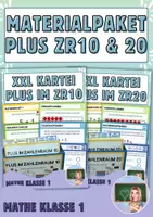 Vorschau - Fördermaterial/Inklusion - Materialpaket - Kartei Plus im ZR 10 und 20 - Deckblatt