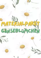 Vorschau - Arbeitsblätter - Materialpaket Gänseblümchen - Arbeitsblätter, Lernziele, Teste dich selbst, Bildkarten - Deckblatt
