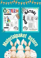Vorschau - Arbeitsblätter - Materialpaket Ostern - Deckblatt