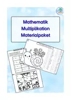 Vorschau - Arbeitsblätter - Materialpaket: Kleines Einmaleins - Deckblatt