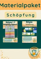 Vorschau - Arbeitsblätter - Materialpaket Schöpfung - Deckblatt