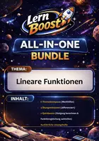 Vorschau - Unterrichtsreihen - All-in-one Bundle: Lineare Funktionen - Deckblatt