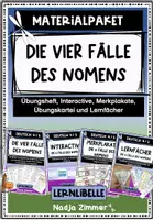 Vorschau - Unterrichtsreihen - Materialpaket - Die 4 Fälle des Nomens - Klasse 4/5 - Deckblatt