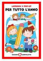 anteprima - Esercizi - Lapbook e pop-up per tutto l'anno - Pagina di copertina