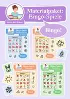 Vorschau - Spiele - Materialpaket: Bingo Spiele "Rund ums Jahr!" - Deckblatt
