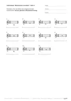 Vorschau - Arbeitsblätter - Materialpaket - Notennamen und Musiknoten lernen und schreiben - Deckblatt