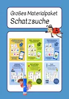 Vorschau - Spiele - Schatzsuche - Großes Materialpaket - Deckblatt