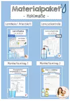 Vorschau - Arbeitsblätter - Materialpaket - Hohlmaße / Liter & Milliliter - Deckblatt