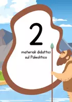 anteprima - Esercizi - Raccolta di materiali sul Paleolitico - Pagina di copertina