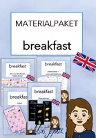 Vorschau - Arbeitsblätter - breakfast - Materialpaket - Deckblatt