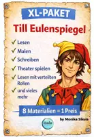 Vorschau - Stundenentwürfe - XL-PAKET: Till Eulenspiegel (Lesen, schreiben, Theater spielen, malen usw.) - Deckblatt