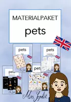 Vorschau - Arbeitsblätter - pets - Materialpaket - Deckblatt