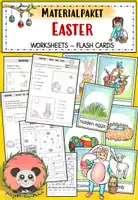 Vorschau - Arbeitsblätter - Materialpaket - Easter - Deckblatt