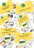 Vorschau - Unterrichtsreihen - Berlin von der Gründung bis zum Mauerfall - Materialpaket - Deckblatt