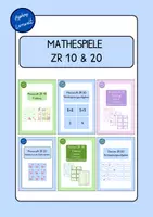 Vorschau - Spiele - Materialpaket: Mathespiele Klasse 1 - Deckblatt