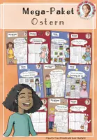 Vorschau - Arbeitsblätter - Mega-Paket Ostern (1.-3. Klasse) - Deckblatt