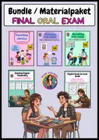 Vorschau - Arbeitsblätter - Bundle/Materialpaket - Final Oral Exam - Deckblatt
