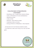 Vorschau - Arbeitsblätter - Materialpaket: Blütepflanzen - Deckblatt
