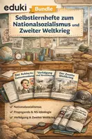 Vorschau - Stundenentwürfe - Nationalsozialismus & Zweiter Weltkrieg – 2 Selbstlernhefte | Geschichte Sek I - Deckblatt