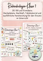 Vorschau - Arbeitsblätter - Rechenstrategien Klasse 2 - ZR100 und Einmaleins PAKET - Deckblatt