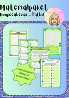 Vorschau - Arbeitsblätter - Materialpaket Rompecabezas - fútbol - Deckblatt