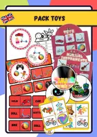 Vista previa - Unidades / Secuencias / Situaciones de Aprendizaje - Pack Toys - Portada