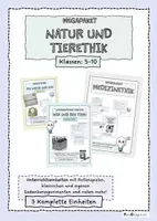 Vorschau - Unterrichtsreihen - Materialpaket - Natur und Tierethik - Deckblatt