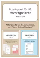 Vorschau - Stundenentwürfe - Materialpaket - Deckblatt