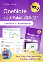 Vorschau - Lehrwerke/Schulbücher - OneNote EDU-Paket 2026/27: Handbuch + Lehrerkalender - Deckblatt