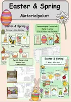 Vorschau - Arbeitsblätter - Materialpaket: Easter / Spring - Deckblatt