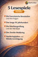 Vorschau - Spiele - Materialpaket - Lesespiele zur deutschen Geschichte und der frz. Revolution - Deckblatt
