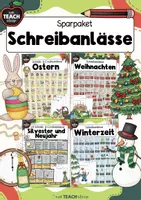 Vorschau - Stationenlernen - Schreib- & Erzählanlässe - Sparpaket - Deckblatt