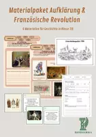 Vorschau - Stundenentwürfe - Materialpaket Aufklärung & Französische Revolution – 6 Materialien für Geschichte in Klasse 7/8 - Deckblatt